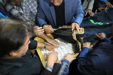 تشییع پیکر مرحوم «مهدی صباغی»