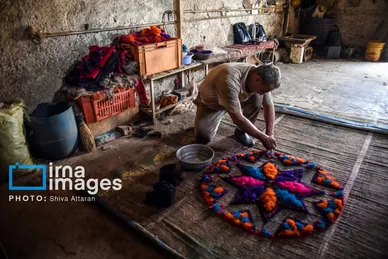 گزارش تصویری | مشاغل فراموش‌شده؛ «نمدمالی»
