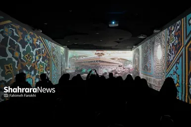 گزارش تصویری | بازدید جمعی از خبرنگاران موسسه فرهنگی شهرآرا از پروژه های عمرانی حرم مطهر رضوی