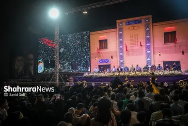 گزارش تصویری | محفل قرآنی «اربعین رهبر شهید» در میدان شهدای مشهد