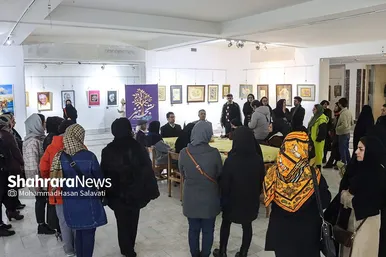 افتتاح نمایشگاه آثار هنر‌های تجسمی «ساران»