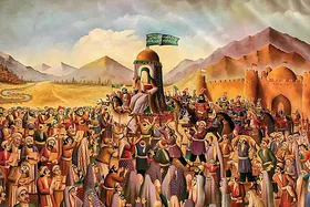 محمدرضا حمیدی از هنر نیمه&zwnj;جانی می&zwnj;گوید که روایت&zwnj;گر زندگانی امام هشتم (ع) بوده است