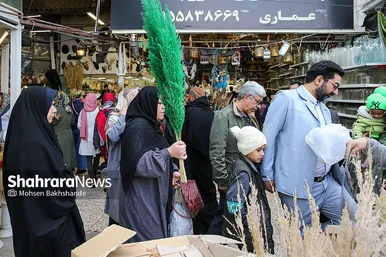 حال و هوای بازار گل در آستانه عید نوروز