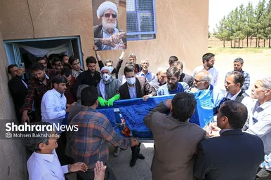 تشییع و تدفین پیکر عثمان محمدپرست در خواف