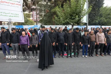 عکس‌هایی از مراسم تشییع پیکر شهید اسماعیل هنیه در تهران- ۲