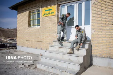گزارش تصویری | محیط‌بانان پارک ملی تندوره