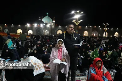 عکس| مراسم احیاء شب نوزدهم ماه رمضان در حرم مطهر رضوی (۱۱ فروردین ۱۴۰۳)
