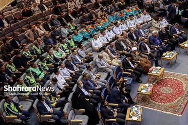 آئین شکرانه خدمت ستاد اربعین و دهه آخر صفر شهرداری مشهد مقدس