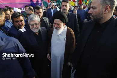 گزارش تصویری | مراسم بزرگداشت شهدای خدمت در میدان شهدای مشهد