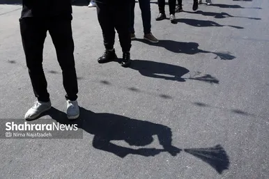 عزاداری روز تاسوعا در مشهد مقدس