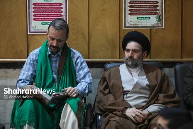 آیین احیای کرسی‌های تلاوت قرآن کریم در مسجد کرامت مشهد