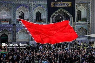 عزاداری روز شهادت امام رضا (ع) در حرم مطهر رضوی