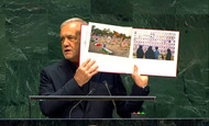 فیلم کامل سخنرانی مسعود پزشکیان، رئیس جمهور ایران در مجمع عمومی سازمان ملل (۱ مهر ۱۴۰۵)