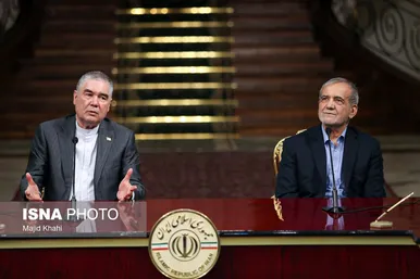 امضای ۴ سند همکاری مشترک میان ایران و ترکمنستان