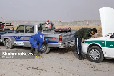 اجرای عملیات تخریب انشعابات غیرمجاز آب باغ‌ویلا‌های اطراف جاده کلات (۴ آذر ۱۴۰۳)