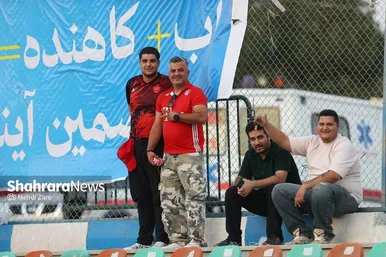 گزارش تصویری | سکو‌های ورزشگاه شهدای شهر قدس پیش از بازی پرسپولیس و ذوب آهن (۱۶ شهریور ۱۴۰۵)