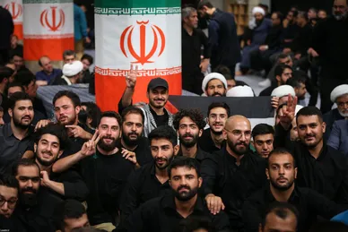 گزارش تصویری | مراسم بزرگداشت شهدای جنگ تحمیلی اخیر با حضور رهبر انقلاب اسلامی
