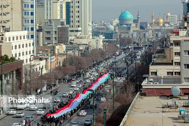راهپیمایی ۲۲ بهمن در مشهد