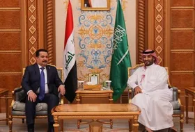 نخست وزیر عراق و ولی&zwnj;عهد سعودی بر پایان جنگ غزه تاکید کردند