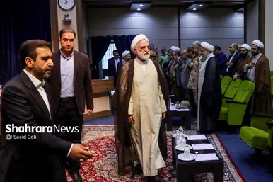 مراسم معارفۀ رئیس‌کل جدید دادگستری خراسان رضوی