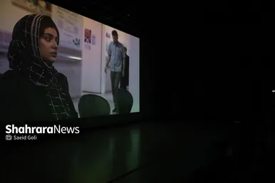 گزارش تصویری | مراسم رونمایی از مستند «شنا در غم» و هشت فیلم کوتاه دیگر در سینما اطلس مشهد