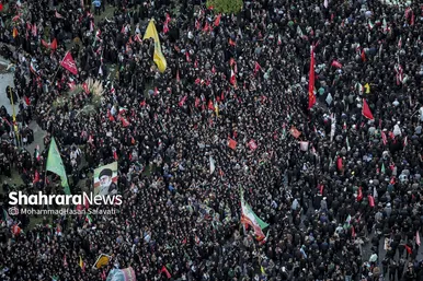 گزارش تصویری | تشییع تاریخی پیکر مطهر رهبر شهید انقلاب در مشهد مقدس | (پنجشنبه ۱۸ تیر ماه ۱۴۰۵)