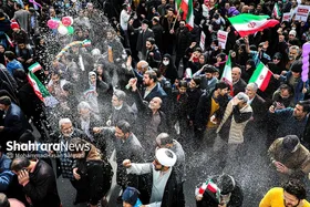 گزارش تصویری (۳) | راهپیمایی روز ۲۲ بهمن در مشهد