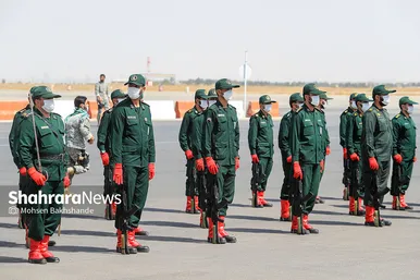 استقبال از پیکر سرلشکر فیروزآبادی در مشهد