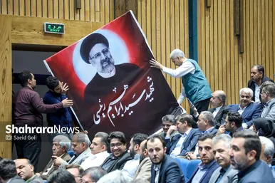 عکس‌هایی از آیین بهره‌برداری و آغاز عملیات اجرایی ۱۰۹ پروژه سفر رئیس‌جمهور شهید به مشهد