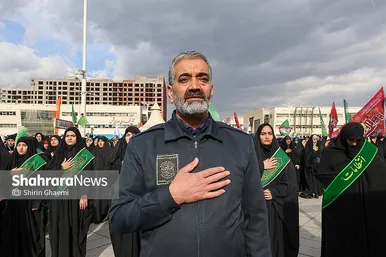 گزارش تصویری | اجتماع عظیم منتظران ظهور در مشهد ۲