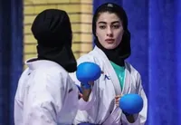 بانوی ایرانی روی سکوی قهرمانی جهان| نخستین طلای بانوان کاراته ایران در رقابت‌های جهانی کسب شد