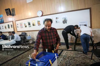 عکس‌هایی از انتخابات ریاست جمهوری در مشهد - ۴