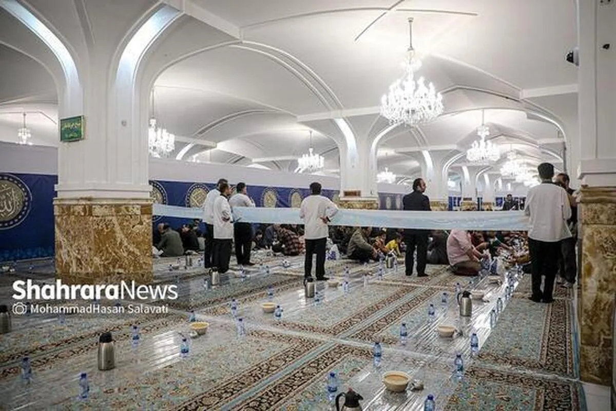 ویدئو| آخرین افطار در حریم بهشت