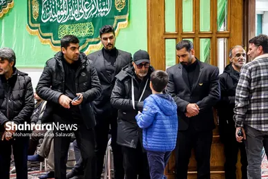 گزارش تصویری| مراسم ختم پدر رضا عطاران در مشهد