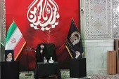 آیین «مارأیت إلا جمیلاً» ویژه بانوان عرب‌زبان در حرم امام‌رضا(ع) برگزار شد