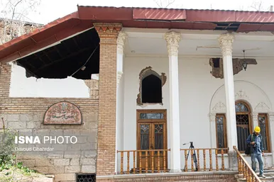 گزارش تصویری | خسارات ناشی از تجاوز آمریکایی - صهیونی به کاخ سعدآباد