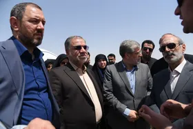بازدید عضو دفتر حفظ&zwnj;ونشر آثار رهبر معظم انقلاب اسلامی، از پروژه&zwnj;های حاشیه شهر مشهد + فیلم
