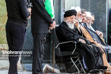 برگزاری مراسم چهلم شهدای خدمت در حرم امام‌رضا(ع) (۱۲ تیر ۱۴۰۳)