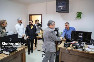 بازدید شهردار مشهدمقدس از موسسه شهرآرا