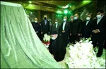 تجدید میثاق رئیس‌جمهور و اعضای دولت با آرمان‌های امام (ره) و شهدا + ویدئو و تصاویر
