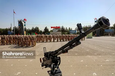 آیین دانش‌آموختگی فراگیران مرکز آموزش مرزبانی خراسان‌ رضوی‎‎