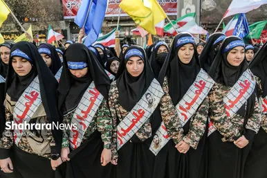 گزارش تصویری | رزمایش اقتدار بسیجیان استان خراسان رضوی در مشهد