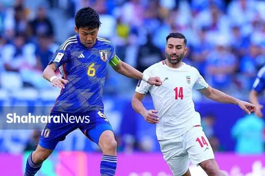 عکس | پیروزی مقتدرانه تیم ملی فوتبال ایران در برابر تیم ملی فوتبال ژاپن