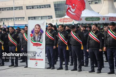 گزارش تصویری | مراسم تشییع پیکر شهید «عیسی علیپور» از شهدای خدمت شهرداری مشهد ۱