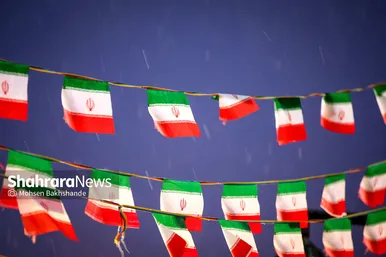 بارش برف در مشهد
