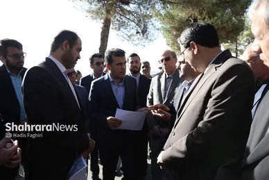 گزارش تصویری | سفر معاون علمی رییس جمهور به نیشابور