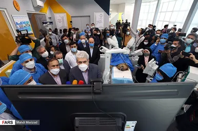 نخستین جراحی از راه دور با ربات ایرانی