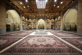 مرمت و بازسازی مدرسه ۶۰۰ ساله &laquo;دو در&raquo; در حرم مطهر رضوی به پایان رسید + فیلم