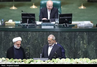 عکس‌هایی از مراسم تحلیف رئیس جمهور