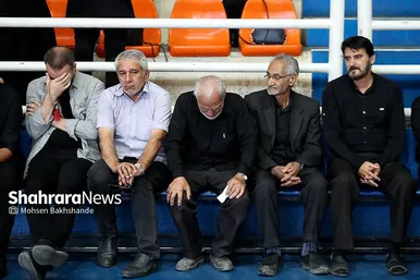 عکس‌هایی از مراسم تشییع پیکر مرحوم «علی اسعدی» فوتسالیست مشهدی